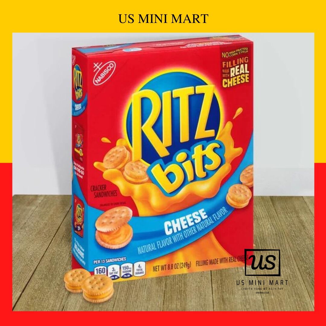 Bánh Ritz bits mini vị Cheese ,249g