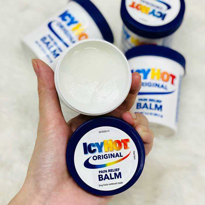 DẦU NÓNG XOA BÓP GIẢM ĐAU NHỨC ICY HOT BALM PAIN RELIEVING CỦA MỸ HŨ 99,2G
