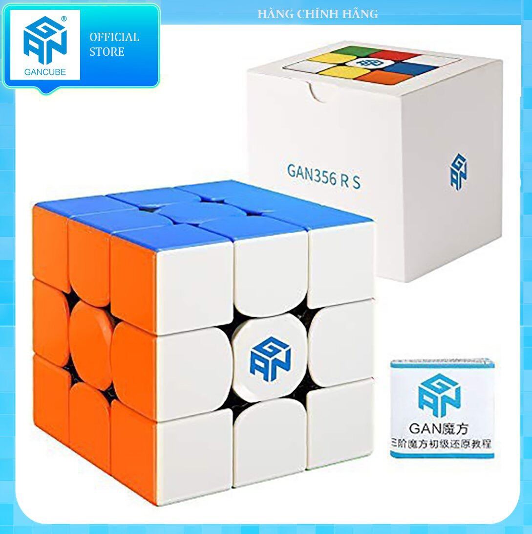 Rubik 3x3 Gan 356 RS stickerless - Rubik GAN cao cấp chính hãng
