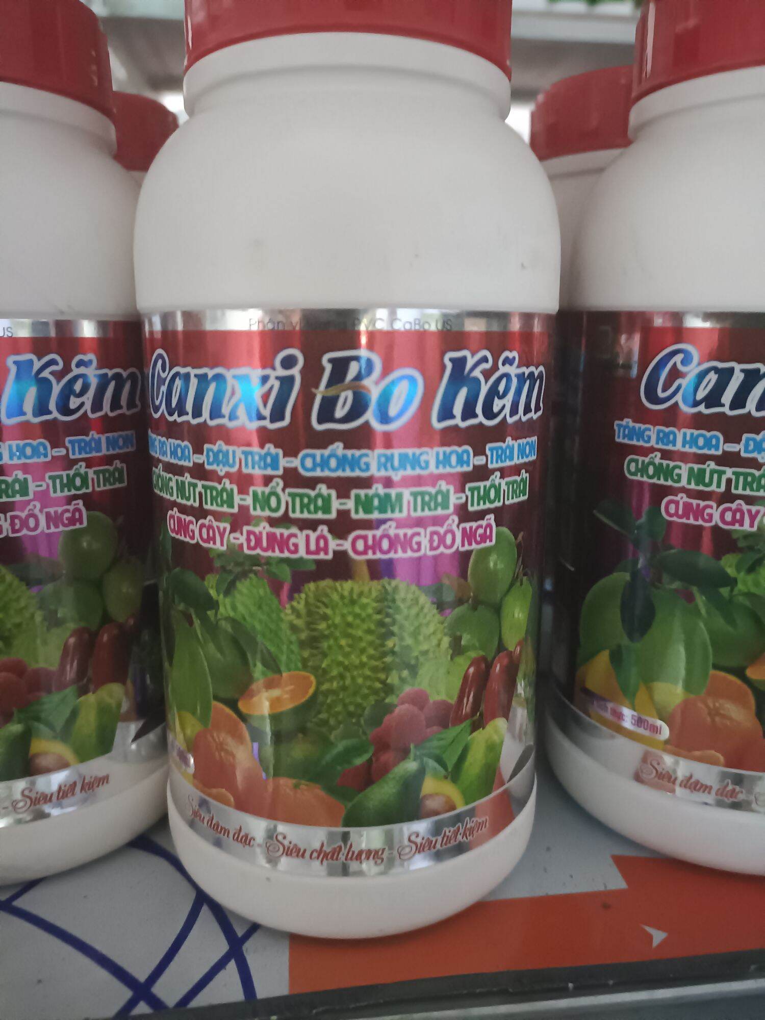 Canxi bo kẽm chai 500ml