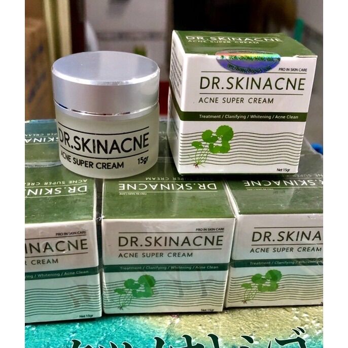 Kem mụn mờ thâm DR.Skinacne Rau Má