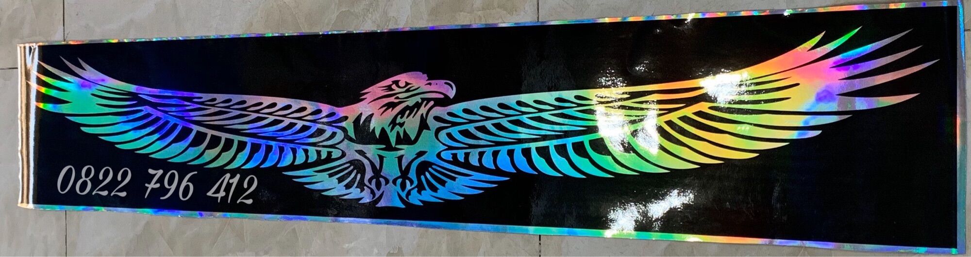 [HCM]Tem đại bàng đen dán trang trí xe ô tô xe tải