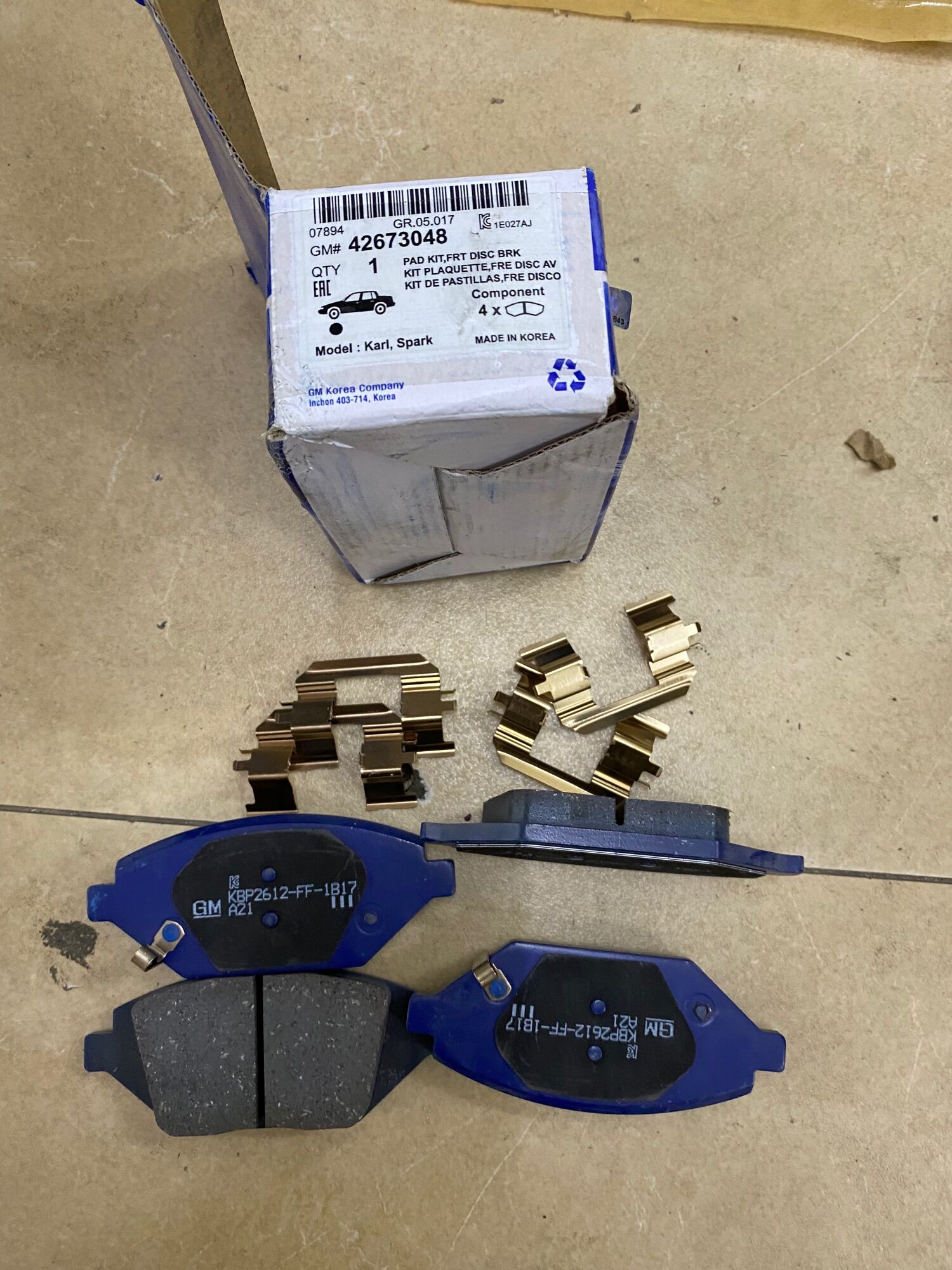 Má phanh trước fadil xịn gm:4267348