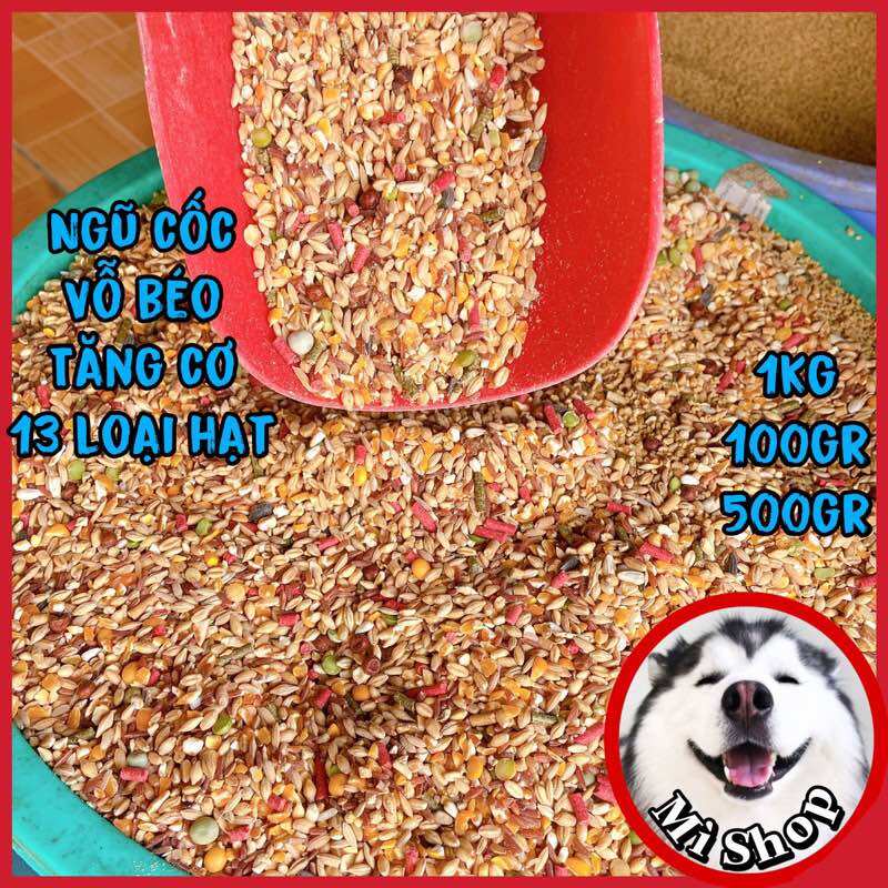 Ngũ cốc gà đá, thức ăn chiến kê túi 1kg