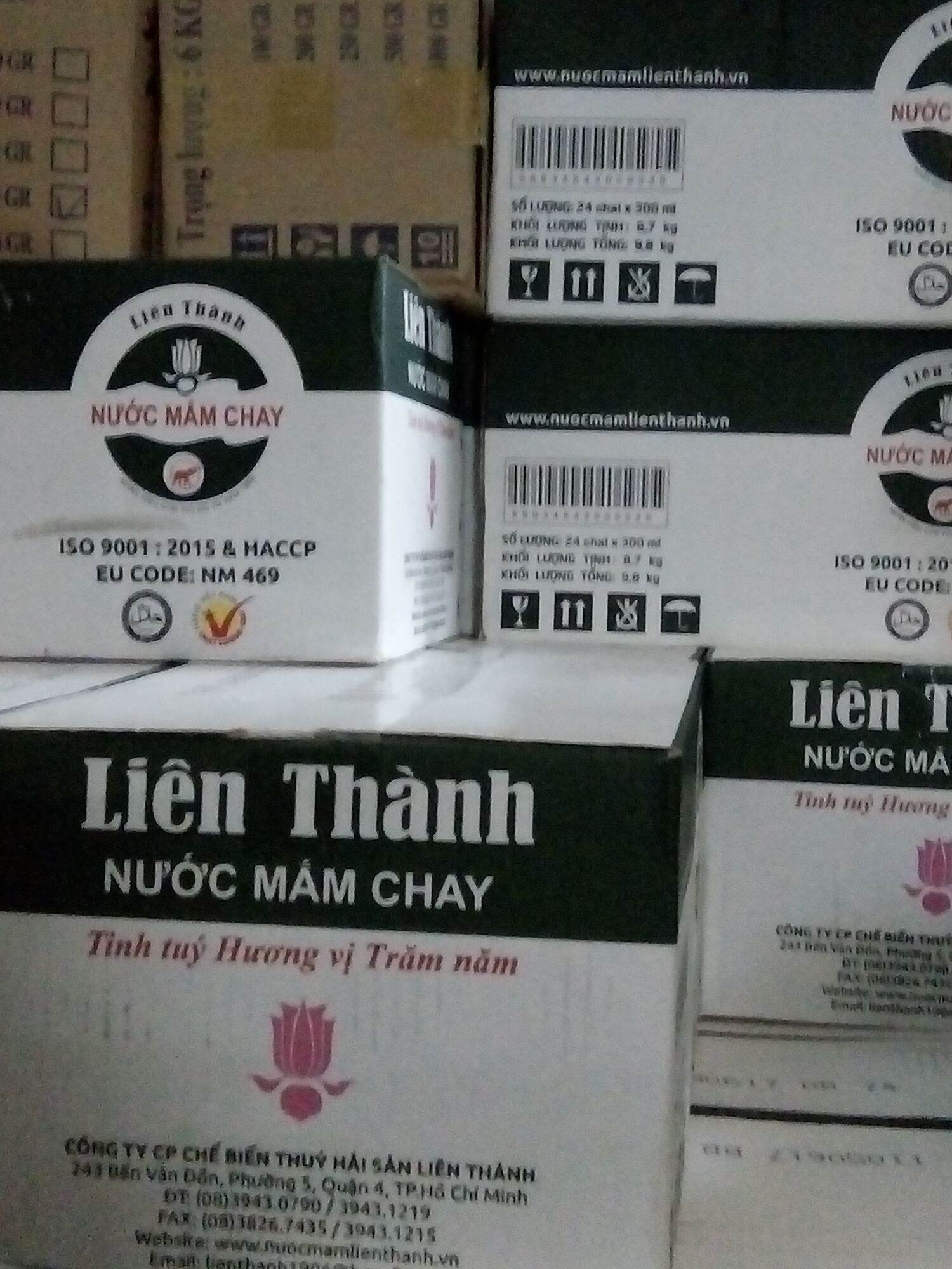 nước mắm chay Liên Thành