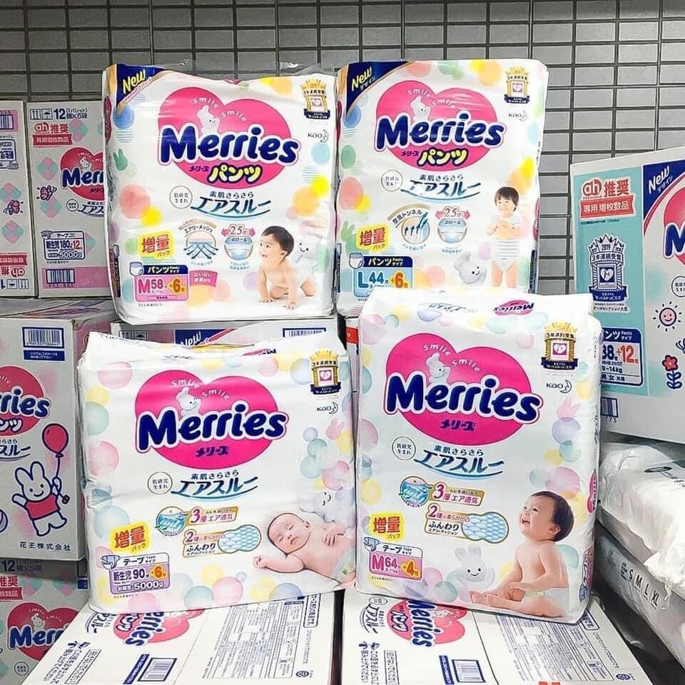 Bỉm Merries nội địa Nhật