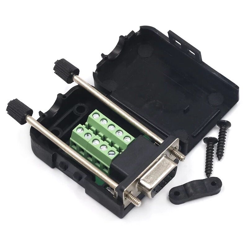Đầu cắm DB9 Đầu Cổng COM RS232 không cần hàn