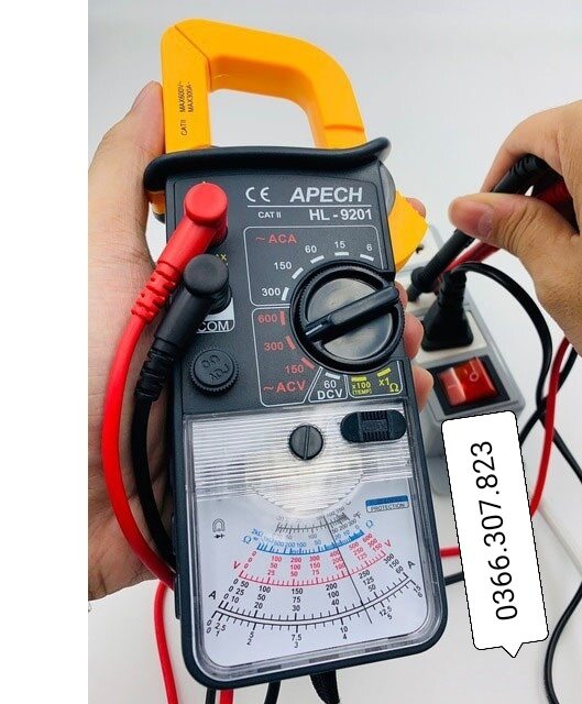 Ampe kìm chỉ thị kim apech hl-9201