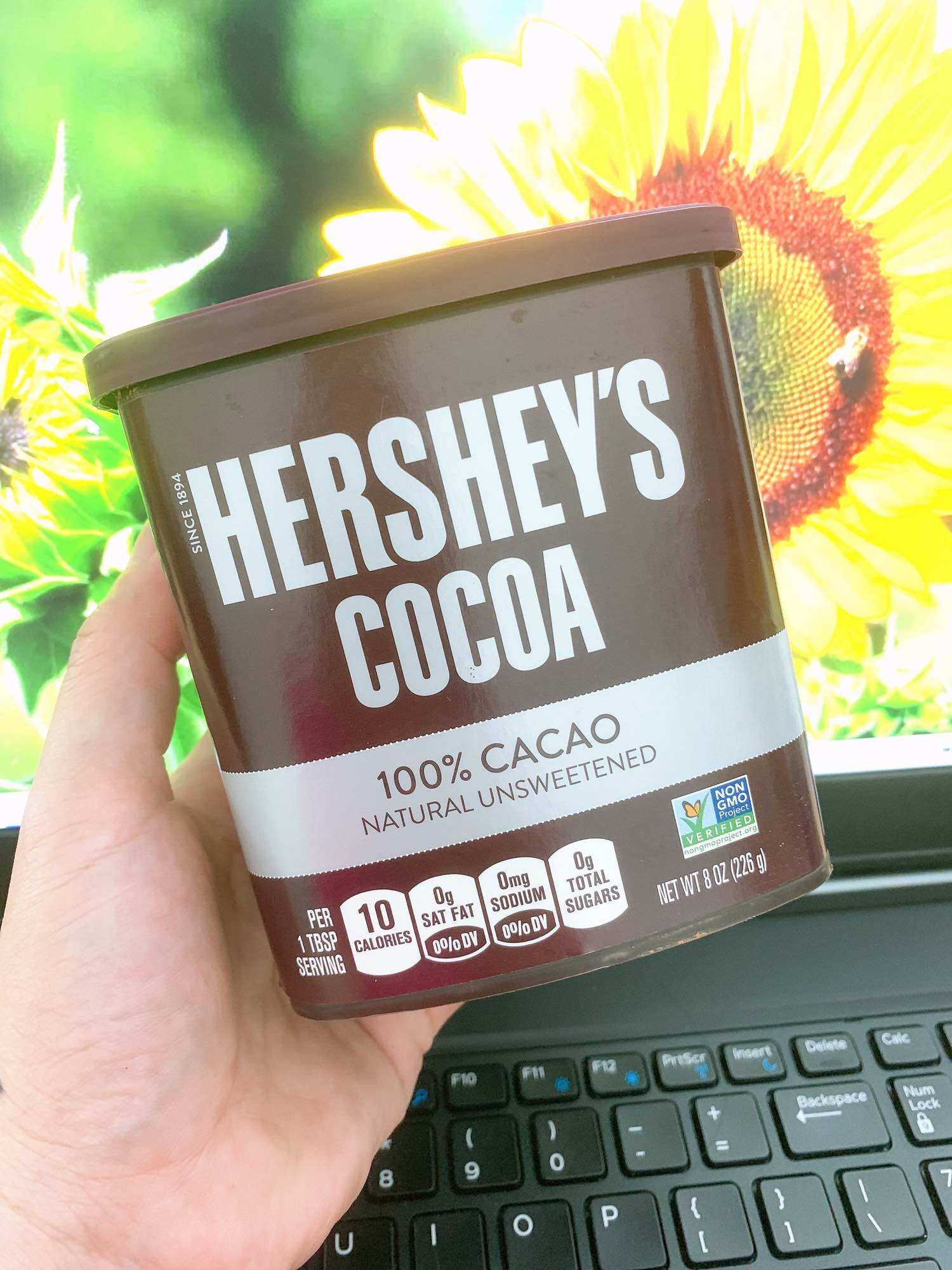 BỘT SÔ CÔ LA NGUYÊN CHẤT 100% -HERSHEY'S COCOA 100% COCOA NATURE UNSWEETENED MỸ 226GRAM