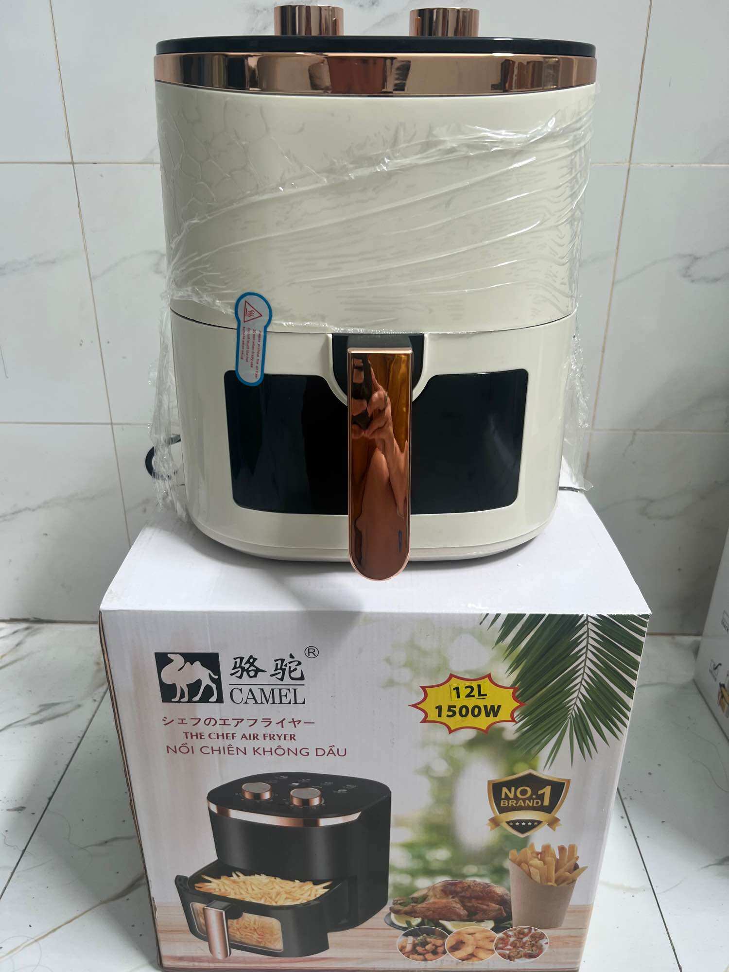 Nồi chiên không dầu camel 12l