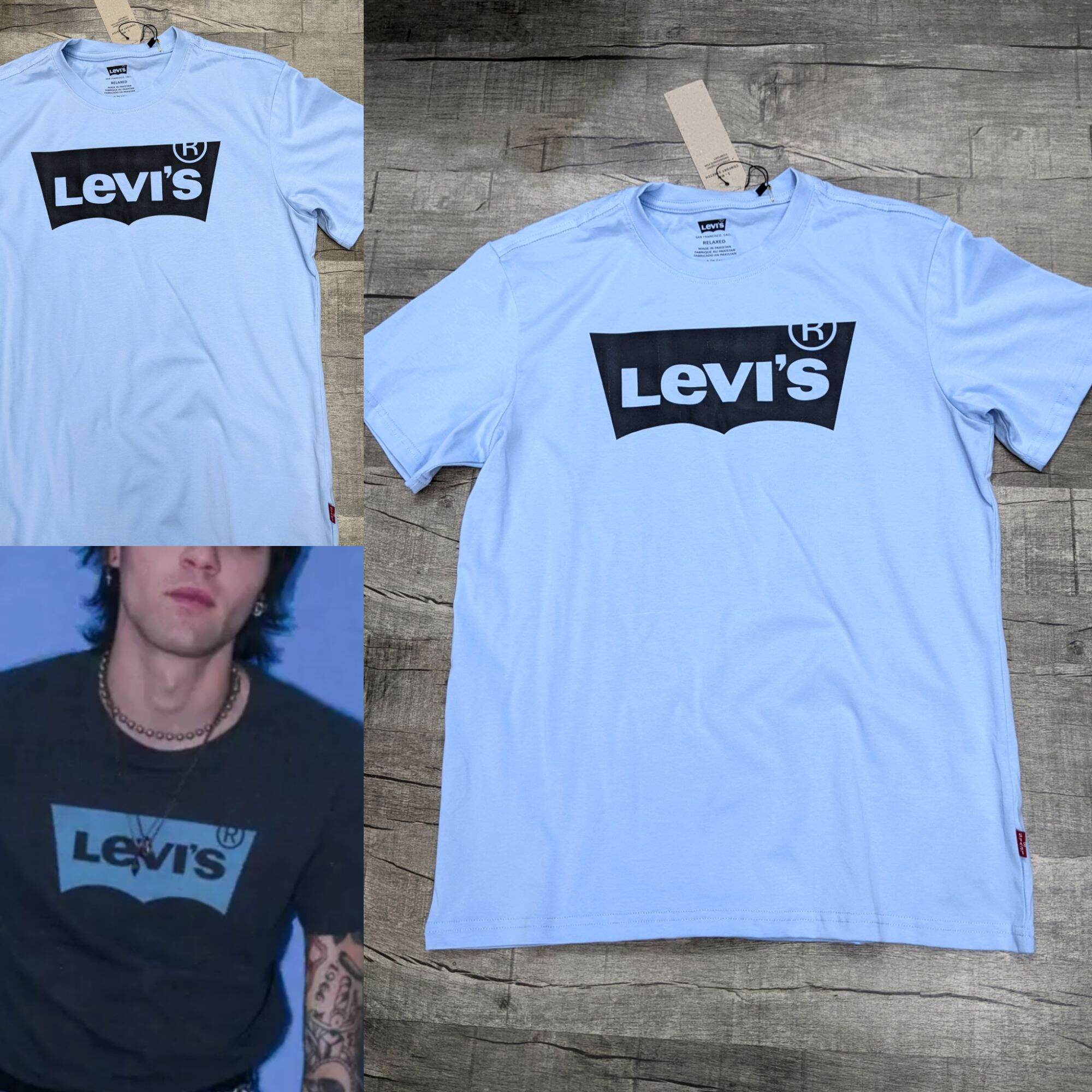 Áo thun levis màu xanh ngọc