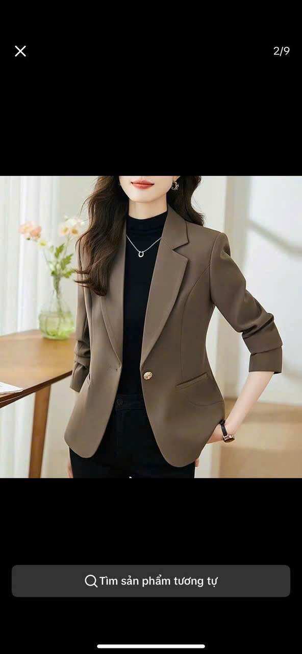 Áo Blazer Bigsize nữ 60kg đến 95kg(áo khoác Vest)