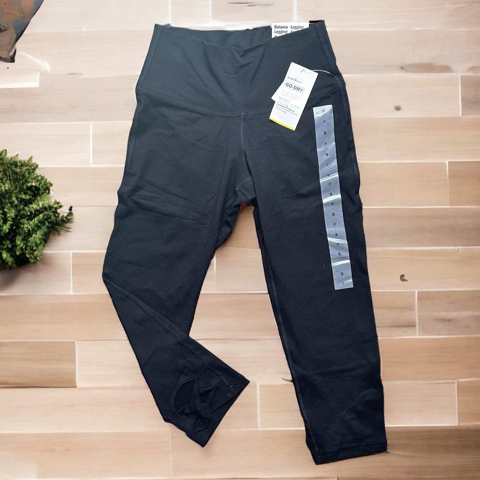 Quần legging nữ cotton oldnavy cạp cao dáng lỡ