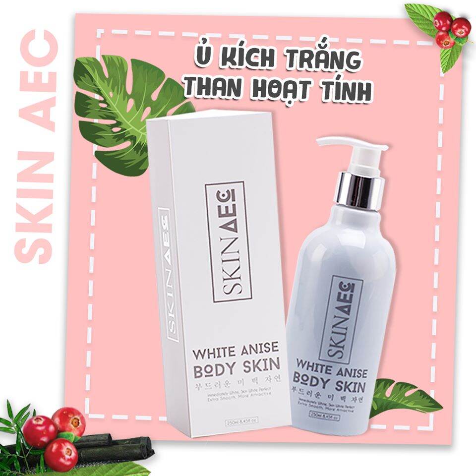 Ủ kích Trắng Than Hoạt Tính Skin AEC