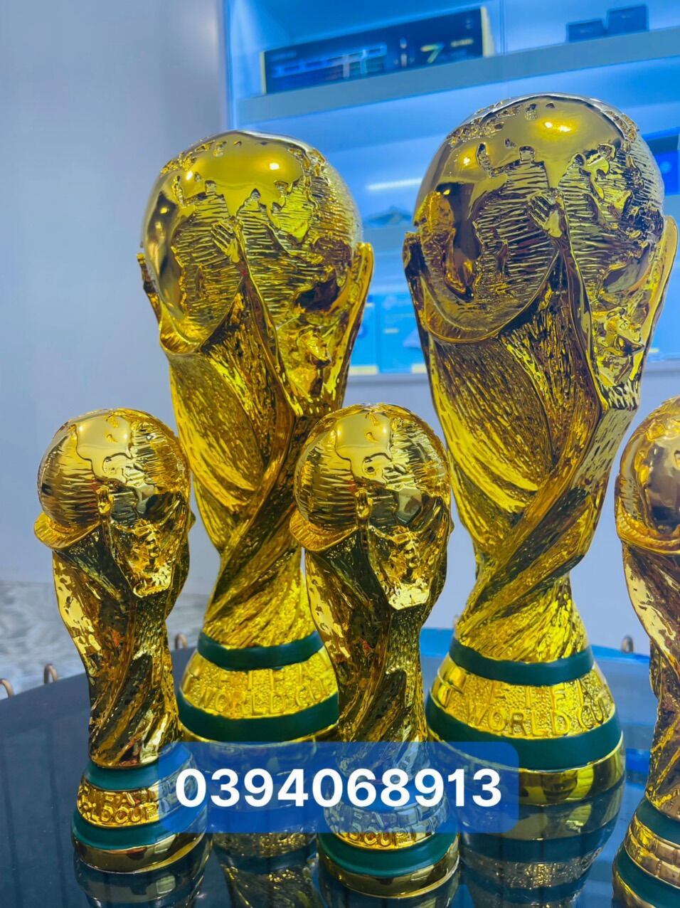 Cúp bóng đá thế giới world cup sz 28cm