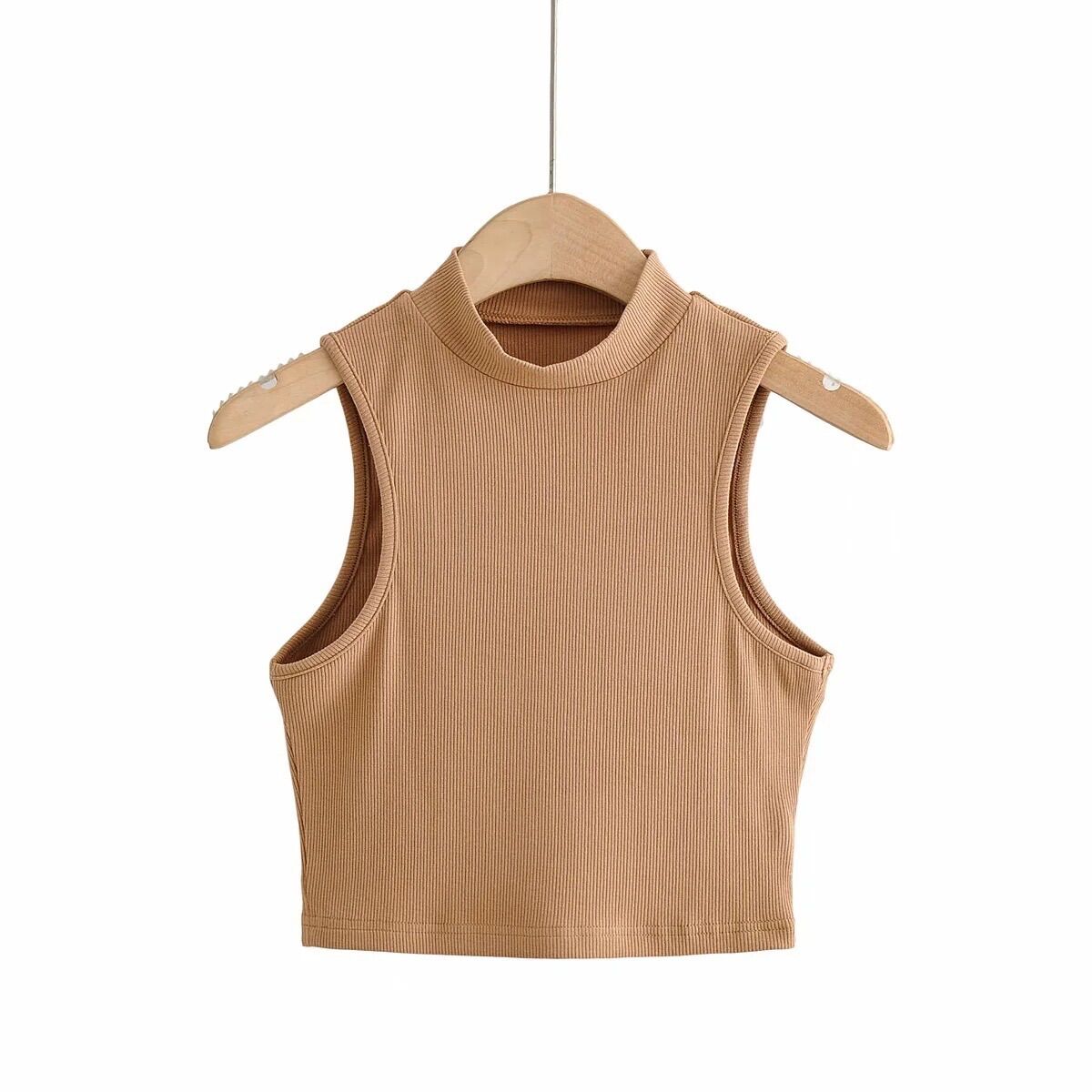 Áo 3 lỗ cotton cao cổ [ảnh thật]