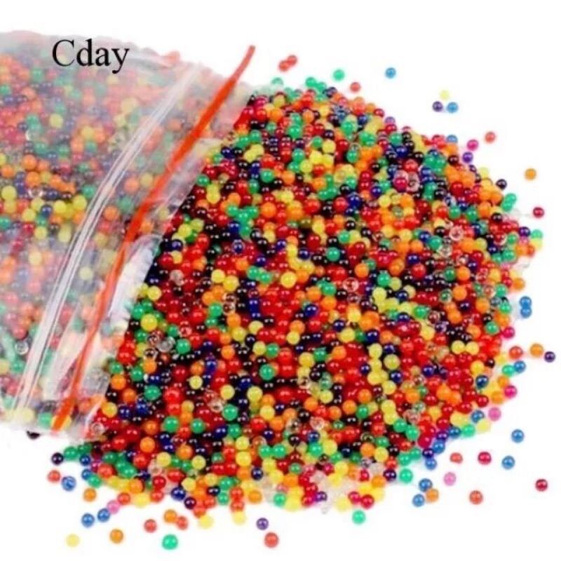 100g hạt nở/ hạt tinh thể size 7-8mm, 9-11mm trồng cây thủy sinh , làm đạn thạch, trang trí slime đủ màu