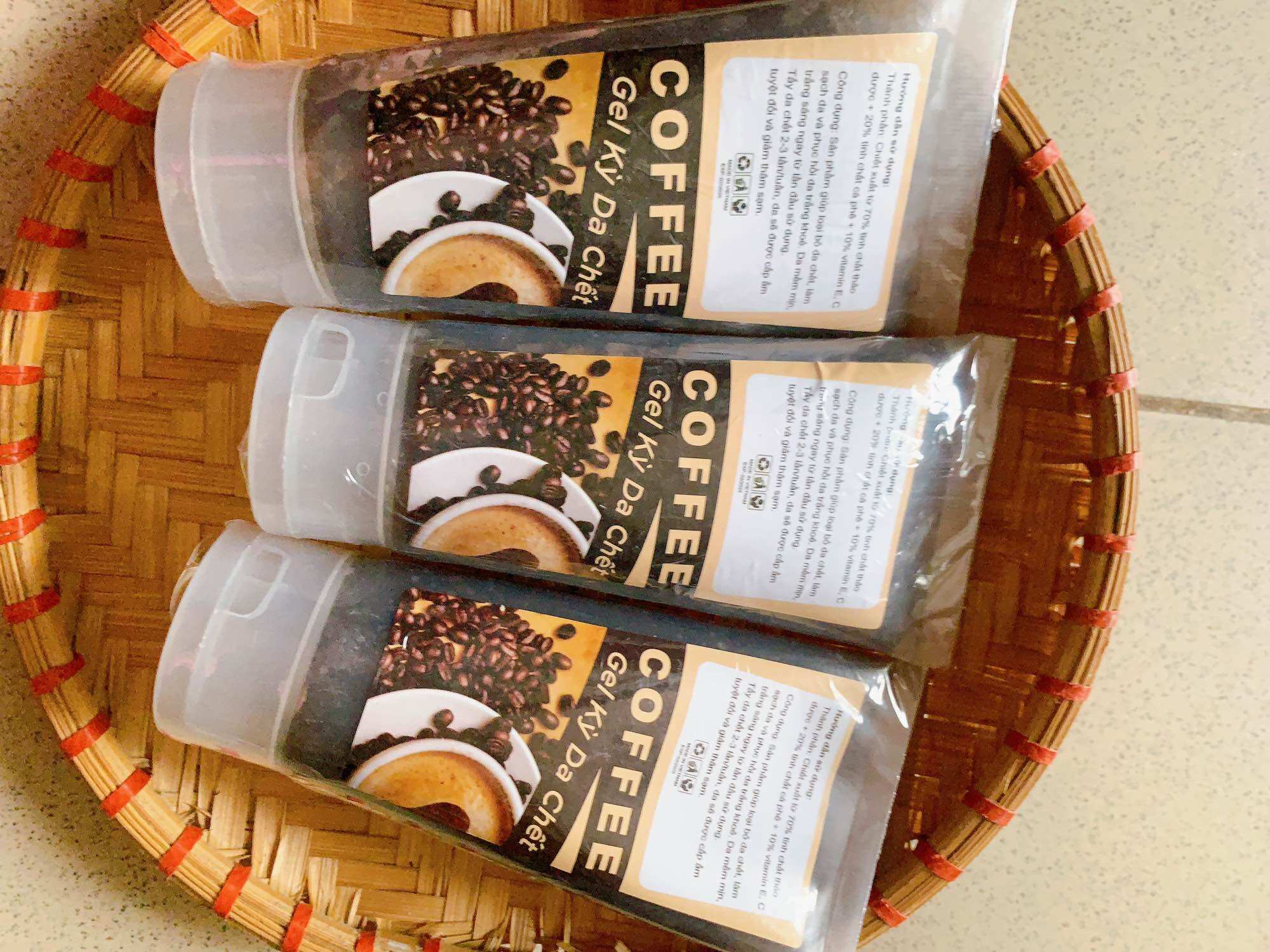 Gel Tẩy tế bào chết cafe