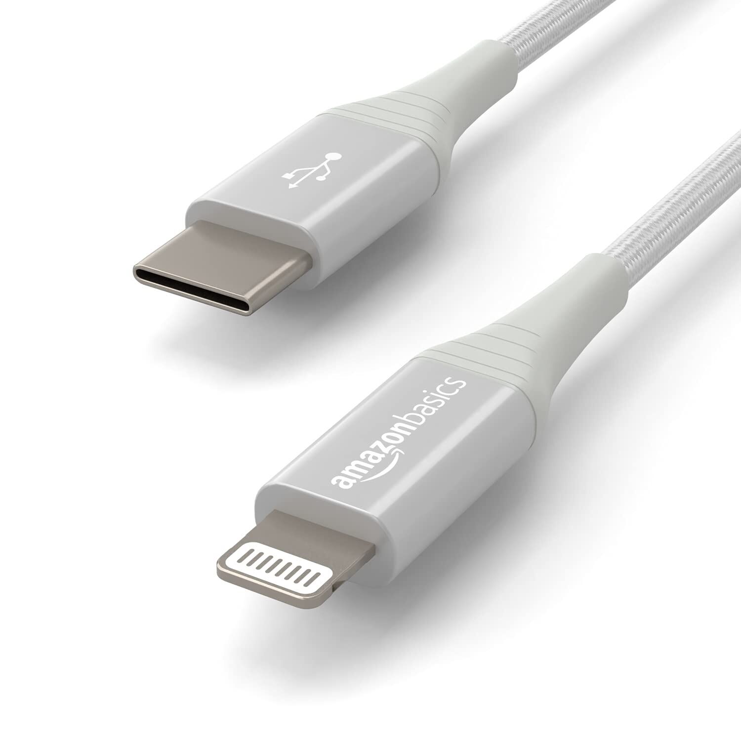 Cáp Sạc Ngắn Amazon Basic MFi Type C to Lightning 35cm Chip C94 (No Box)
