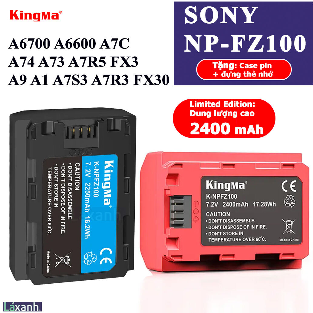 Sony FZ100 Pin SONY FX3 FX30 A7C A6700 A6600 A74 A73 A7R5 A7S4 A7S3 A7R4
