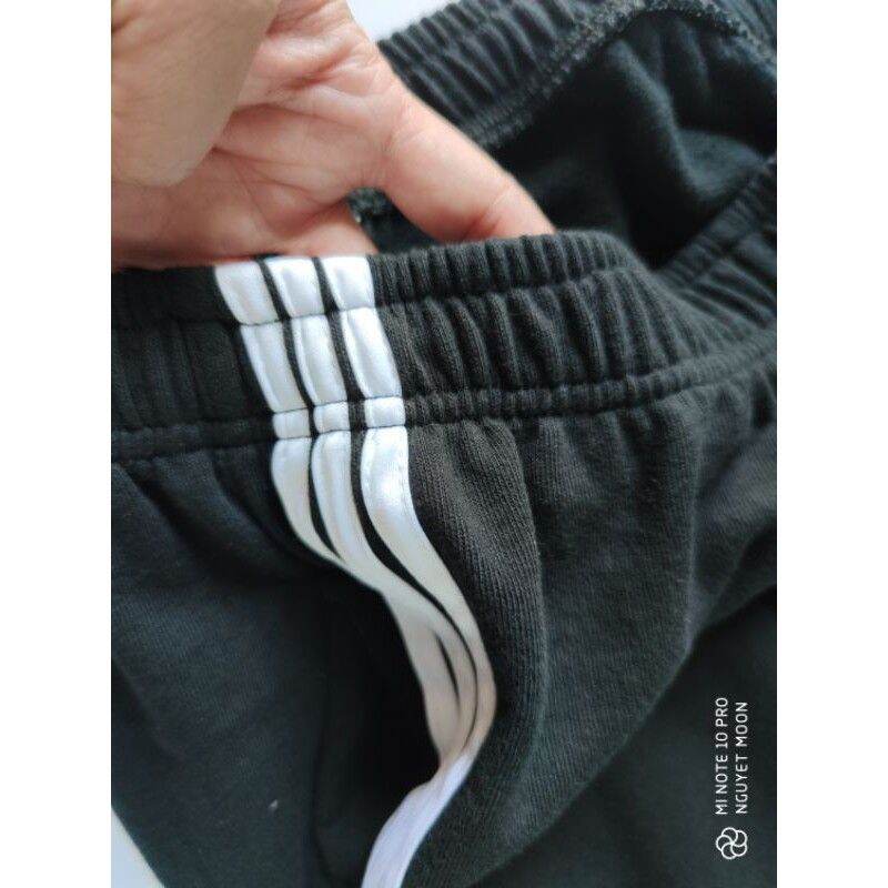 [HCM]Quần short 3 sọc nam nữ 40-100kg unisex bigsize