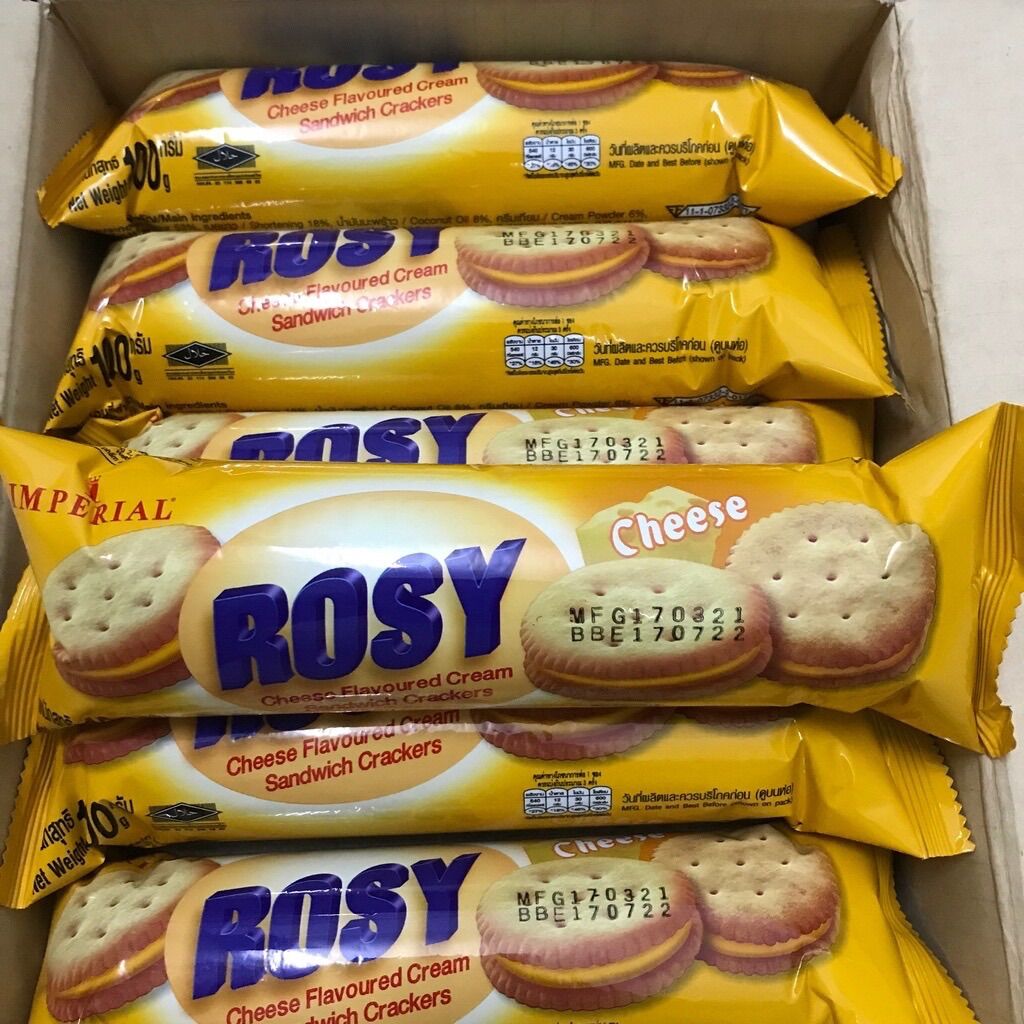 [HCM]Bánh quy pho mai Rosy Thái lan