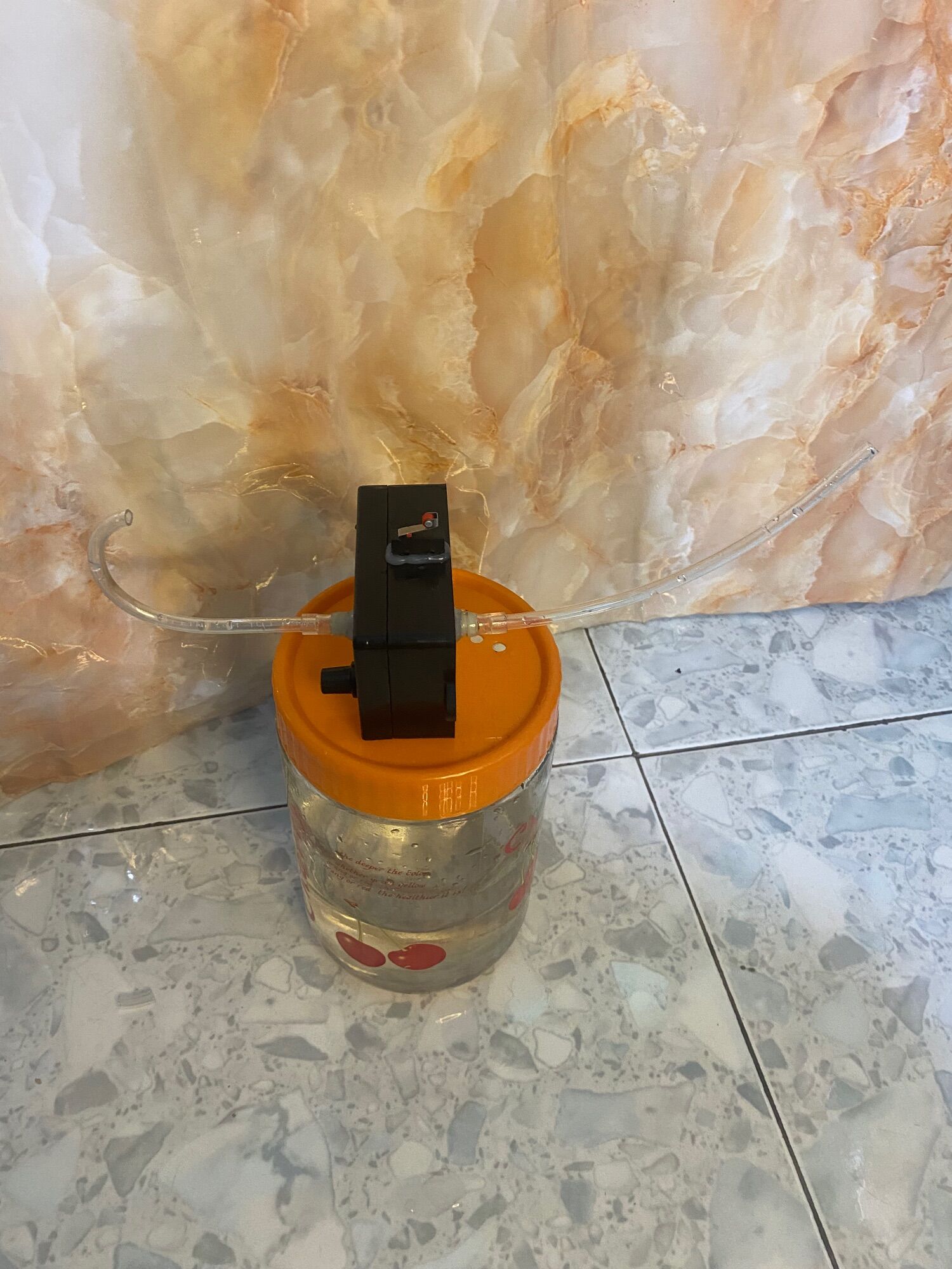 Combo mạch rót rượu tự động bơm hút 90cm