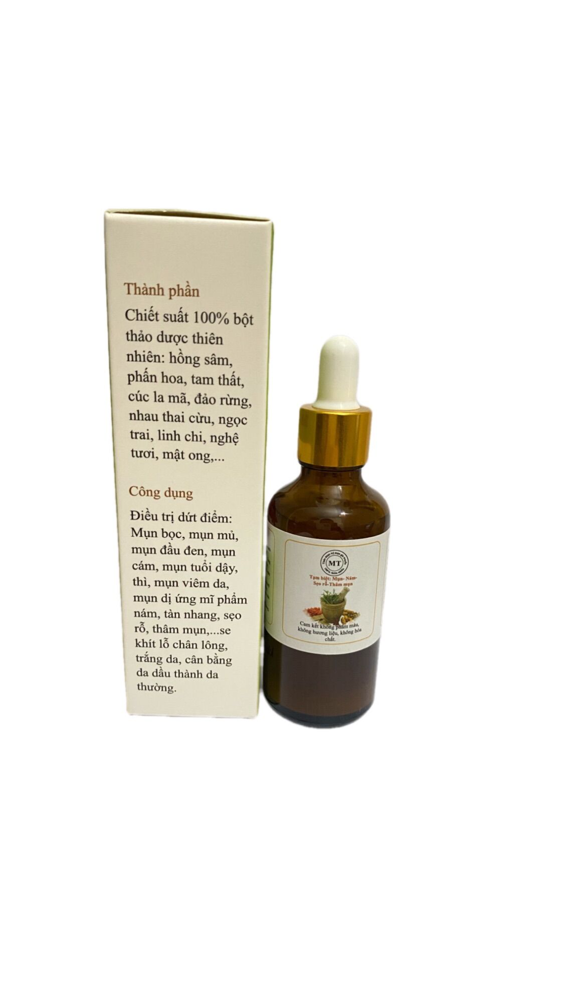 thảo dược mụn thâm rỗ (loại nặng)