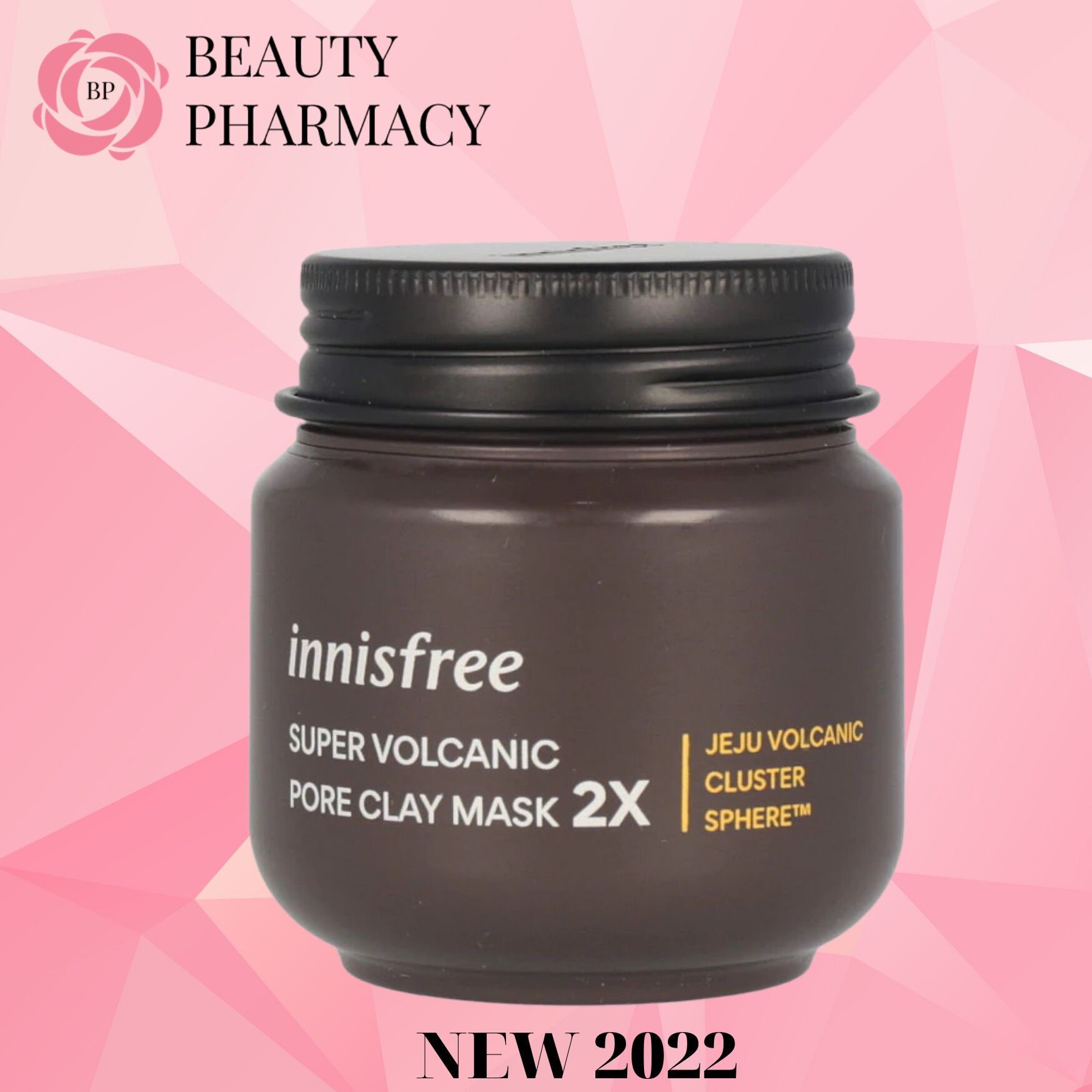 [TEM NHẬP KHẨU] Mặt nạ đất sét Innisfree Super Volcanic Pore Clay Mask 100ml