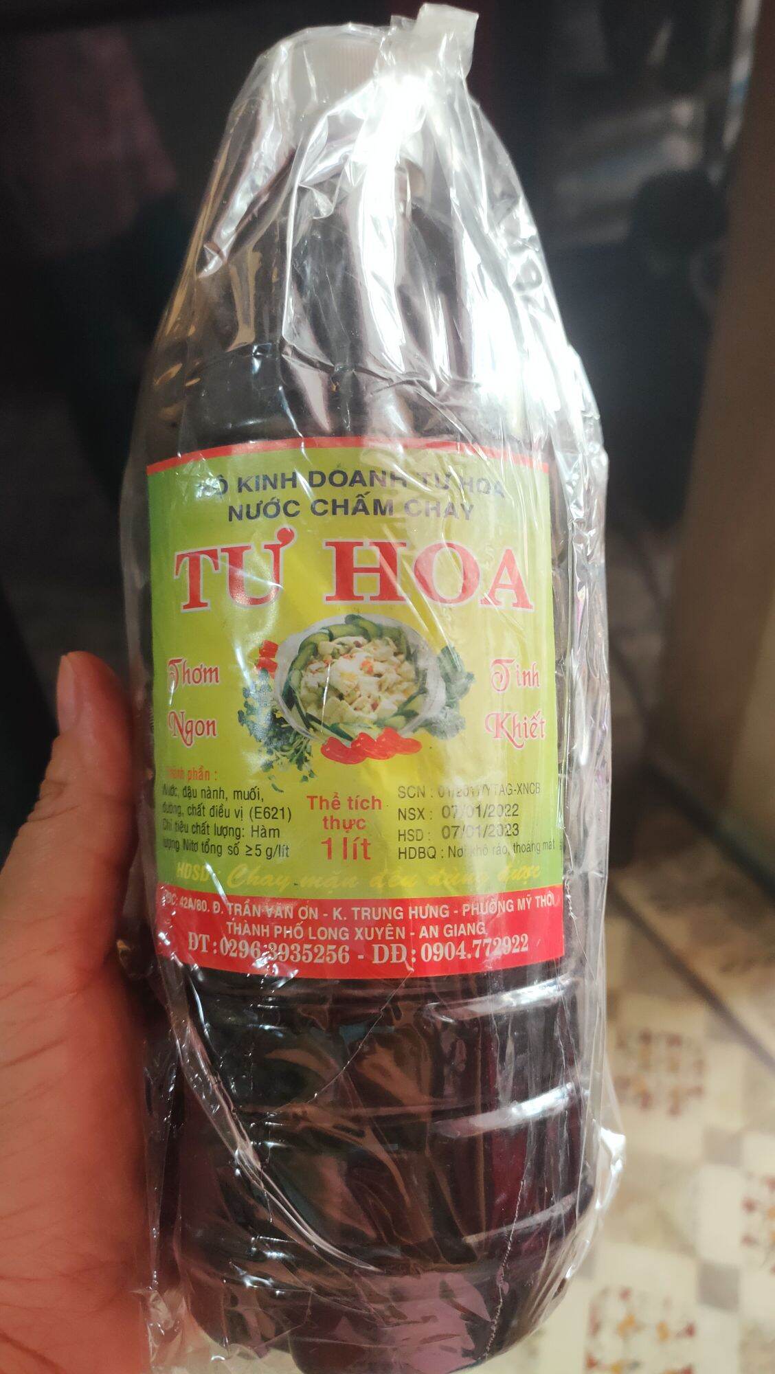 Nước mắm chay tư hoa