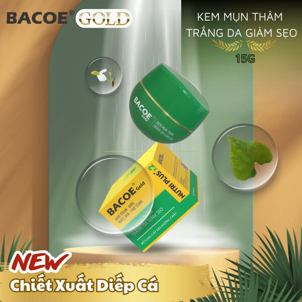 Bacoe kem diếp cá mụn thâm 15gr
