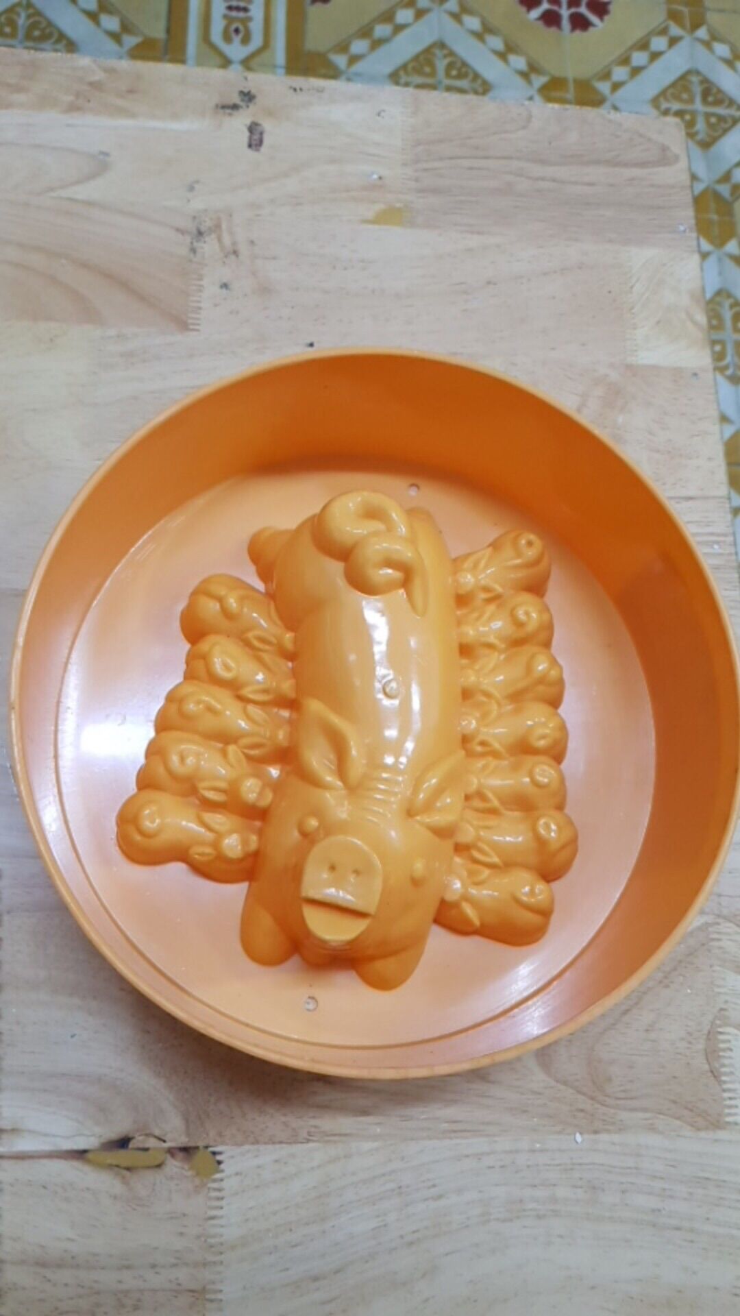 [HCM]Khuôn Trung thu đại heo bầy  1,2kg nhựa cao cấp Vĩnh Trường