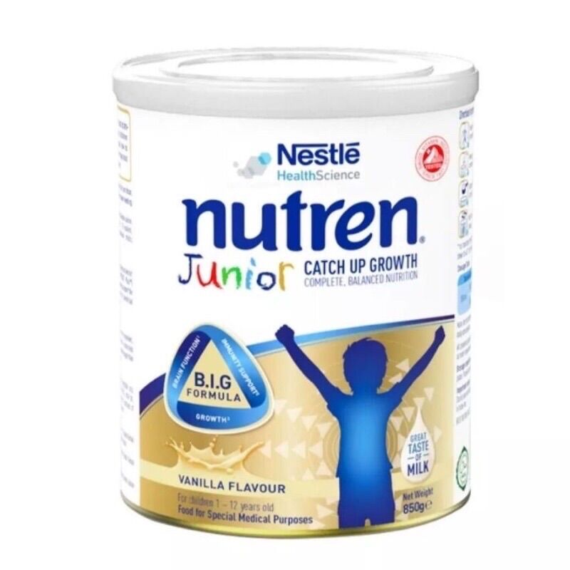 Sữa Bột Nestle Nutren Junior - Hộp 850g