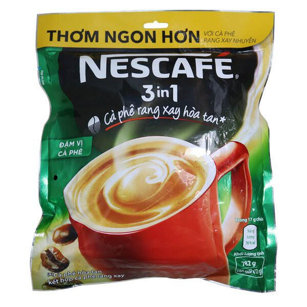 Cà phê sữa nescafé 3 in 1 đậm vị cà phê 782g