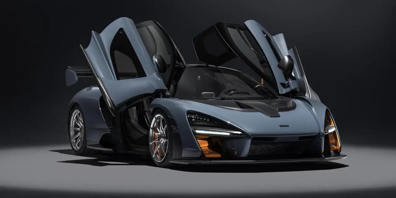 Xe Mô Hình Hot Wheels tỉ lệ 1:64 "Mclaren Senna" (Blue/Xanh) (Model 2019)