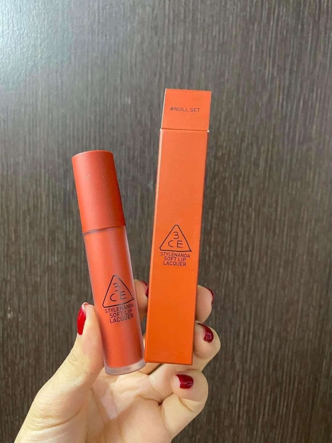 Son 3CE Null Set – Soft Lip Lacquer