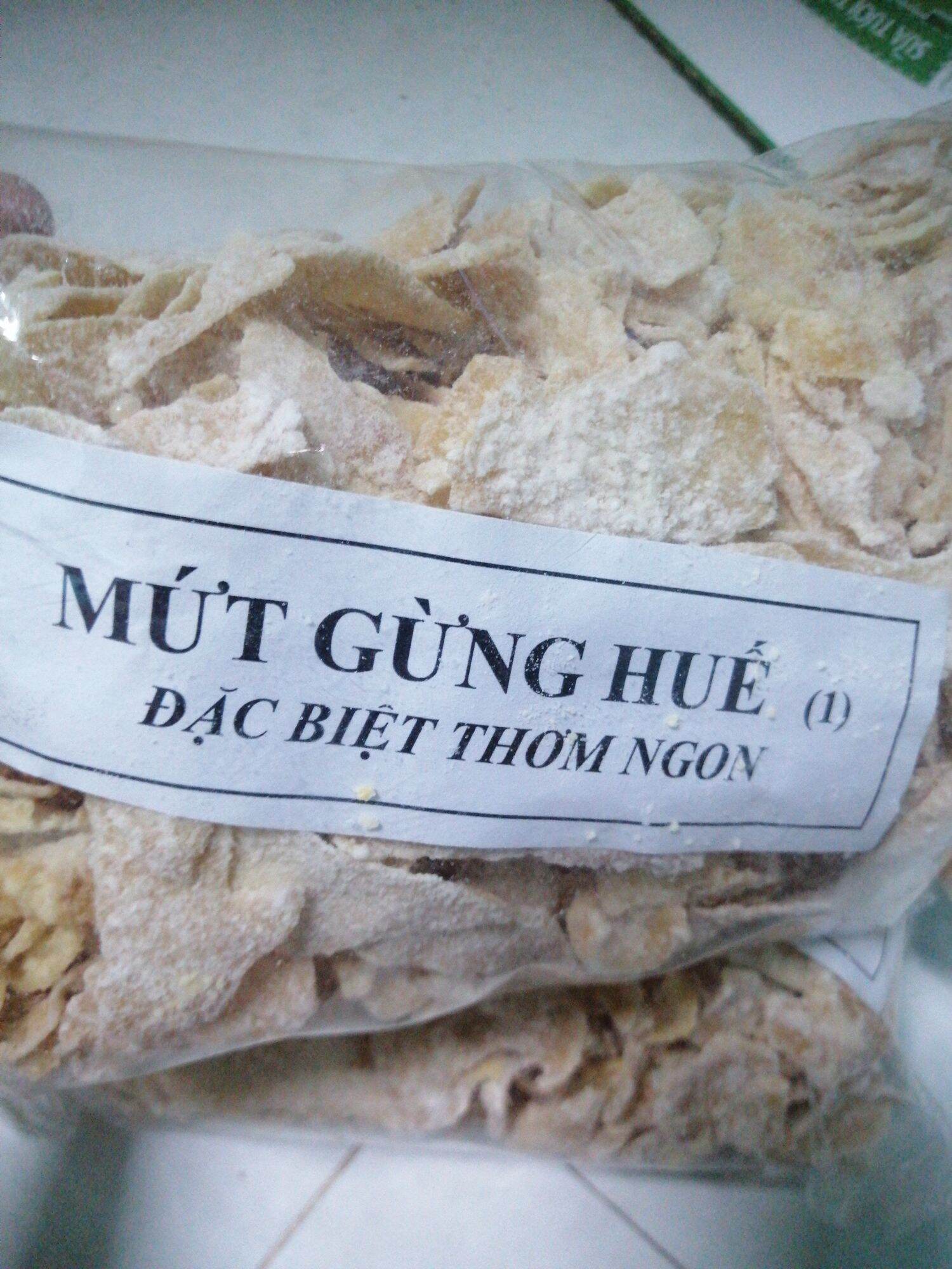 1kg Mứt gừng Huế siêu ngon cay cay Ngọt không tẩy, nhà làm