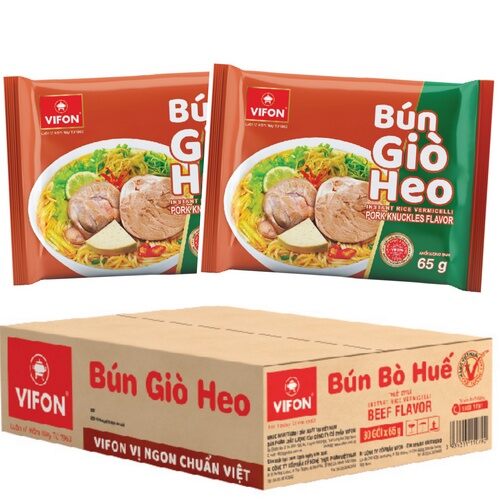 Thùng 30 gói Bún giò heo Vifon