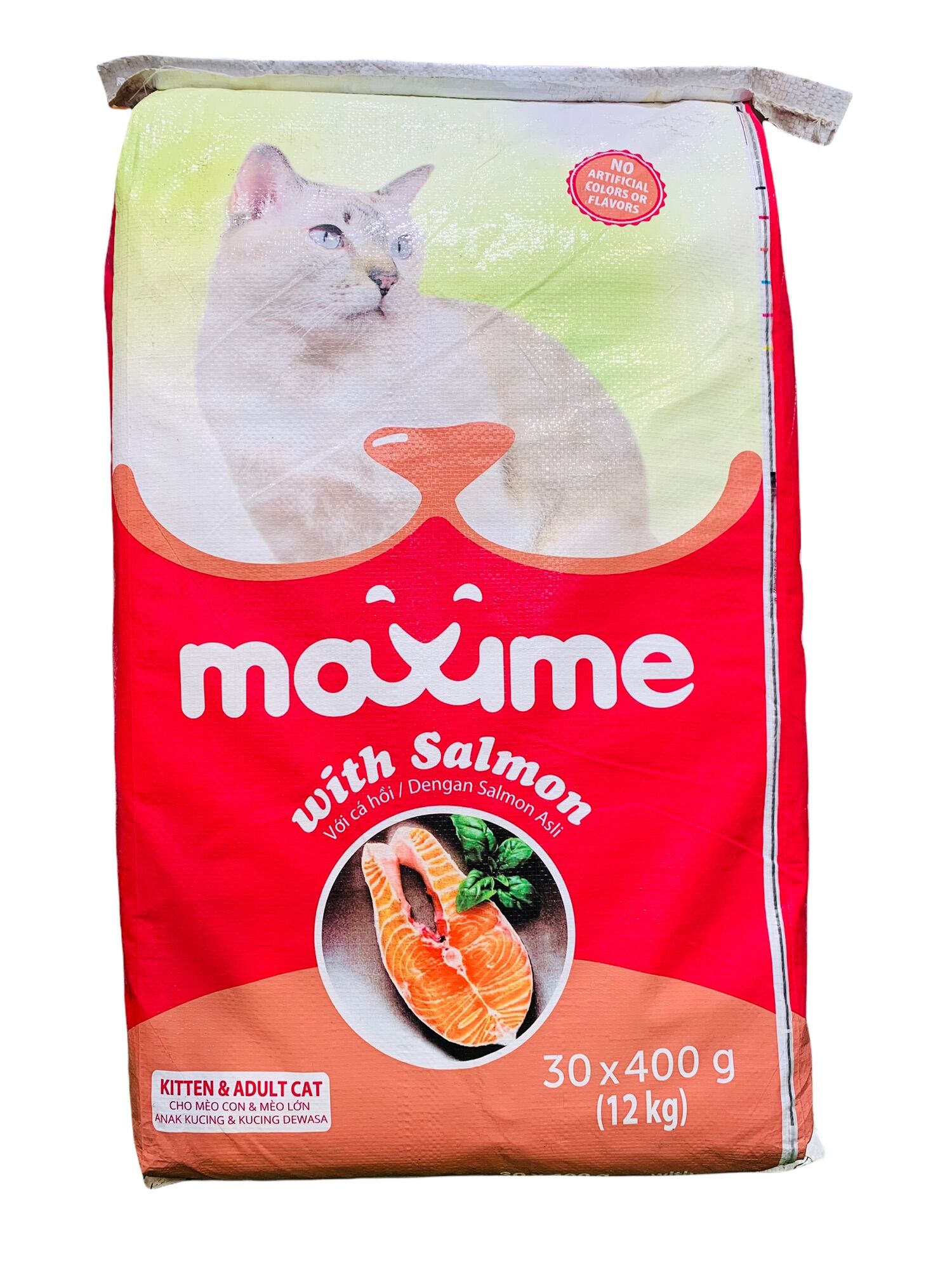 Thức ăn hạt cho mèo mọi độ tuổi Maxime 12kg