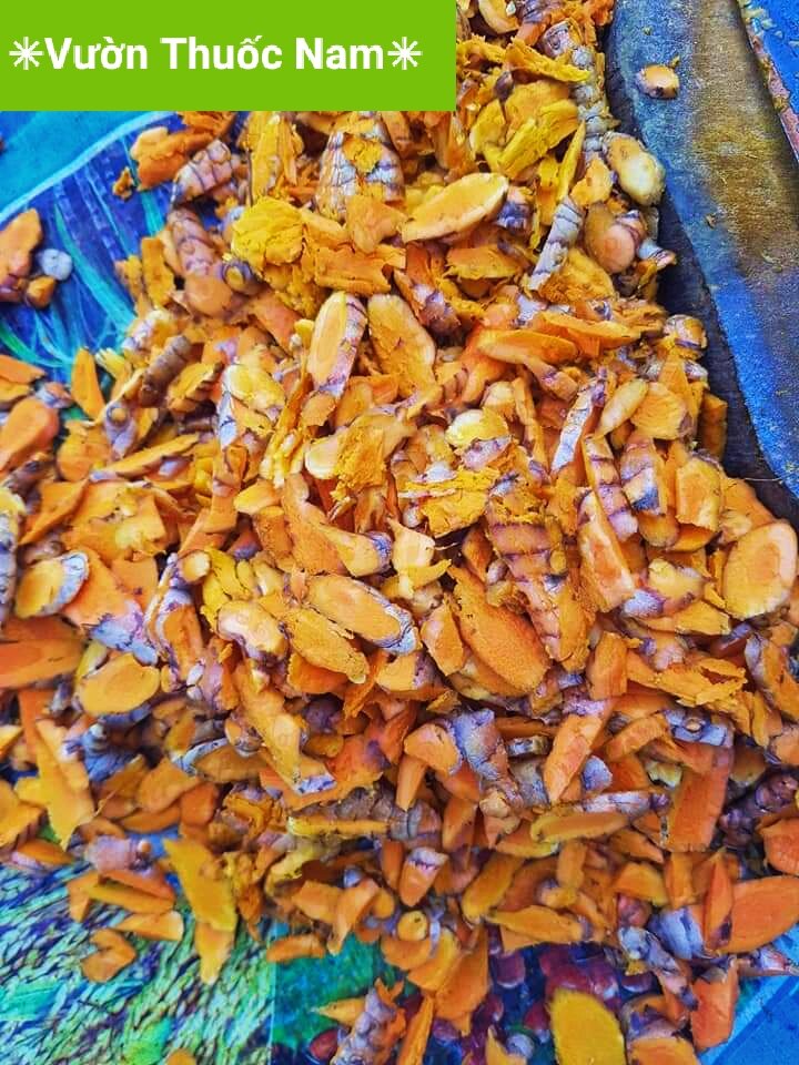 củ nghệ vàng tươi nhà trồng 1kg