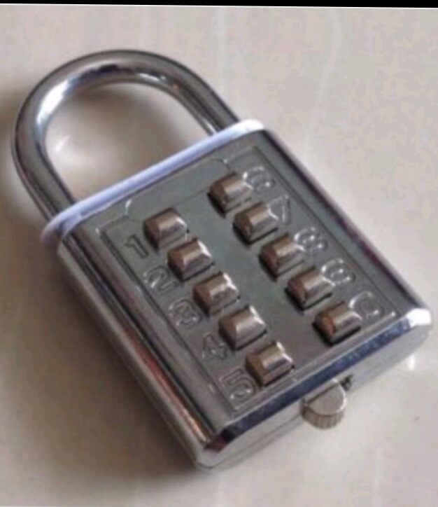 Ổ khóa10 số mi ni -ổ khóa valy tủ...