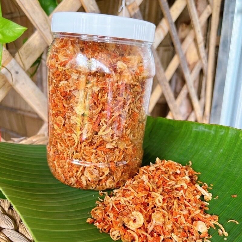 Hủ 500gr - muối ruốc hành phi khổng lồ