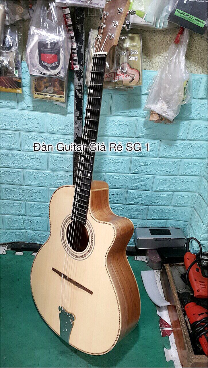 [HCM]Đàn vọng cổ gỗ hồng đào (bông lúa)
