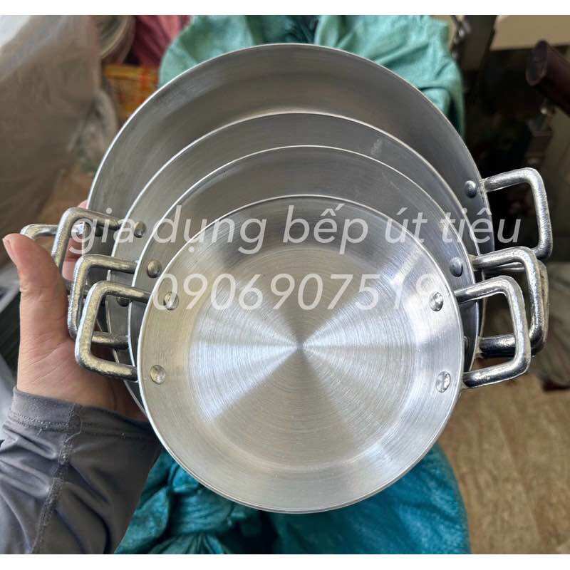 Chảo ốp la nhôm rẻ 16,18,20cm,22cm
