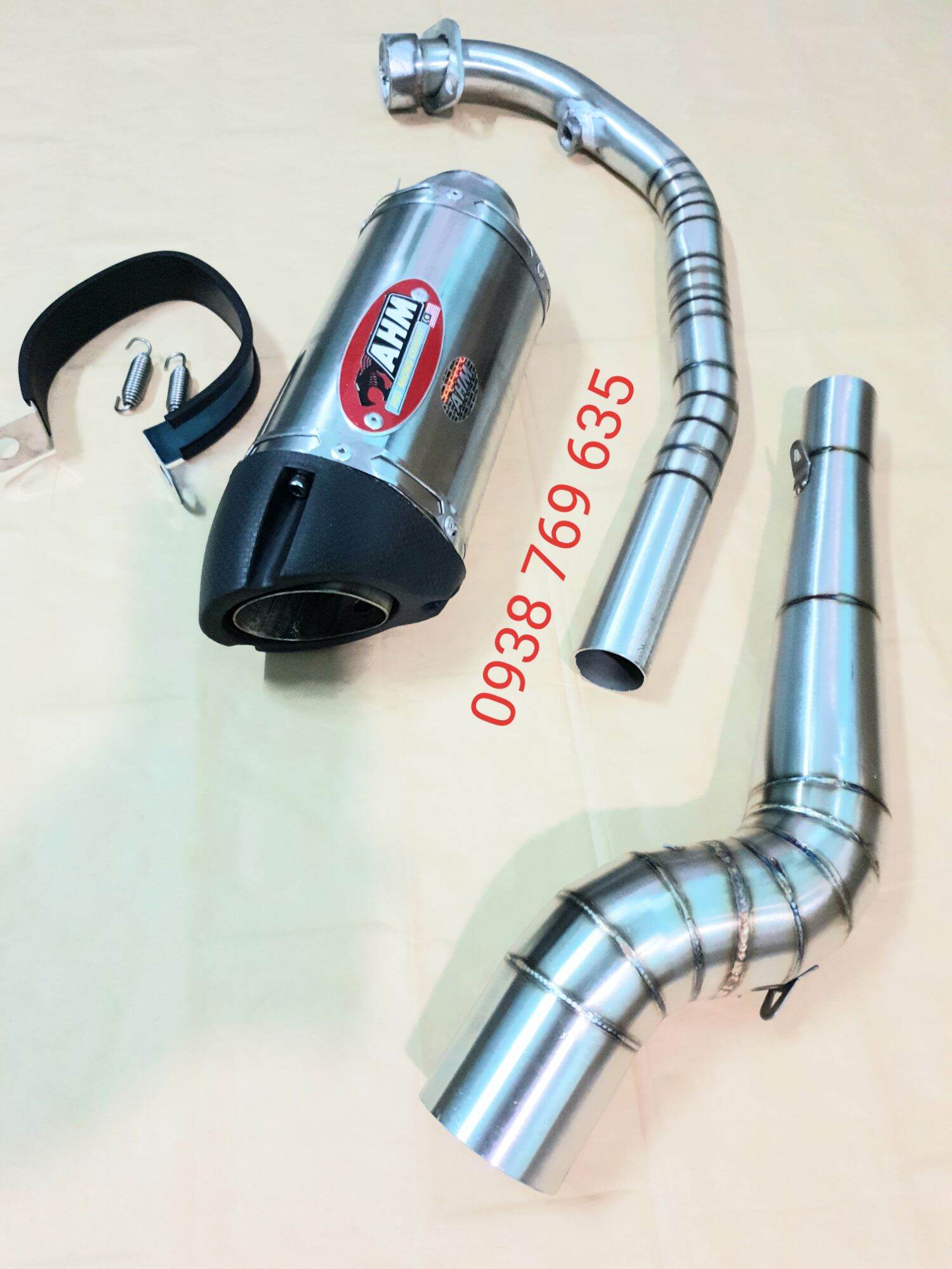Pô ahm m3 full winer sonic exciter raider fz150i r15 tfx satria gsx
