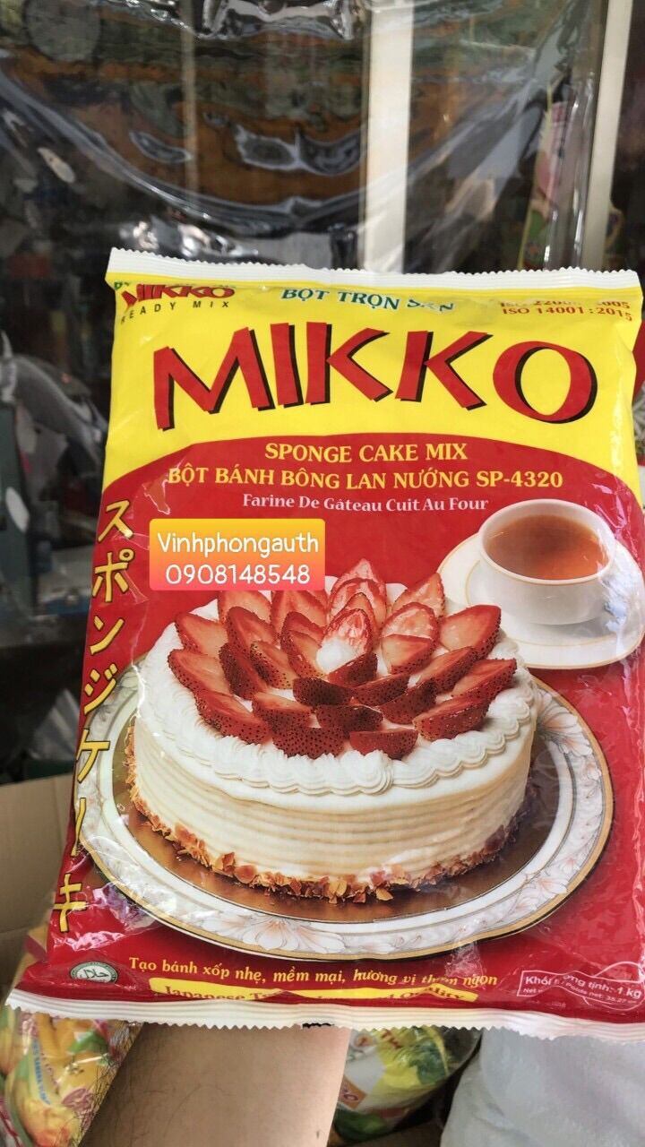 Bột bánh bông lan  Mikko 1kg