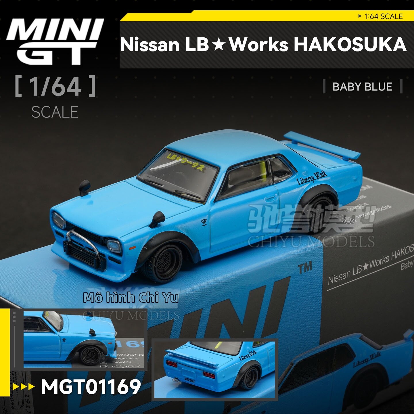 Mô Hình Xe Hợp Kim 1:64