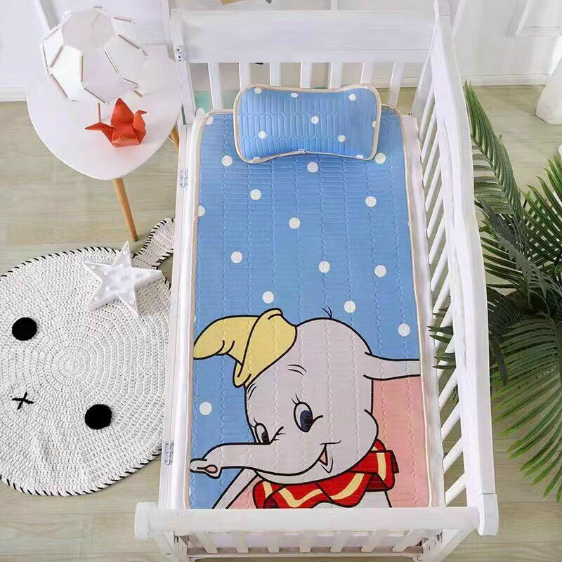 [ Chiếu điều hoà cao cấp] Chiếu cao su non cho bé kèm gối