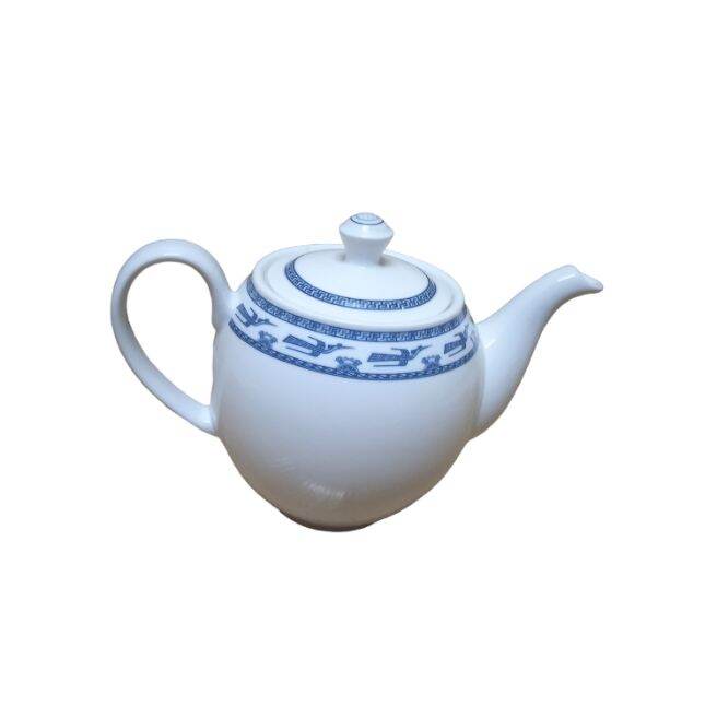 Bình trà 0.8 lít hoa văn chim lạc - gốm sứ minh long