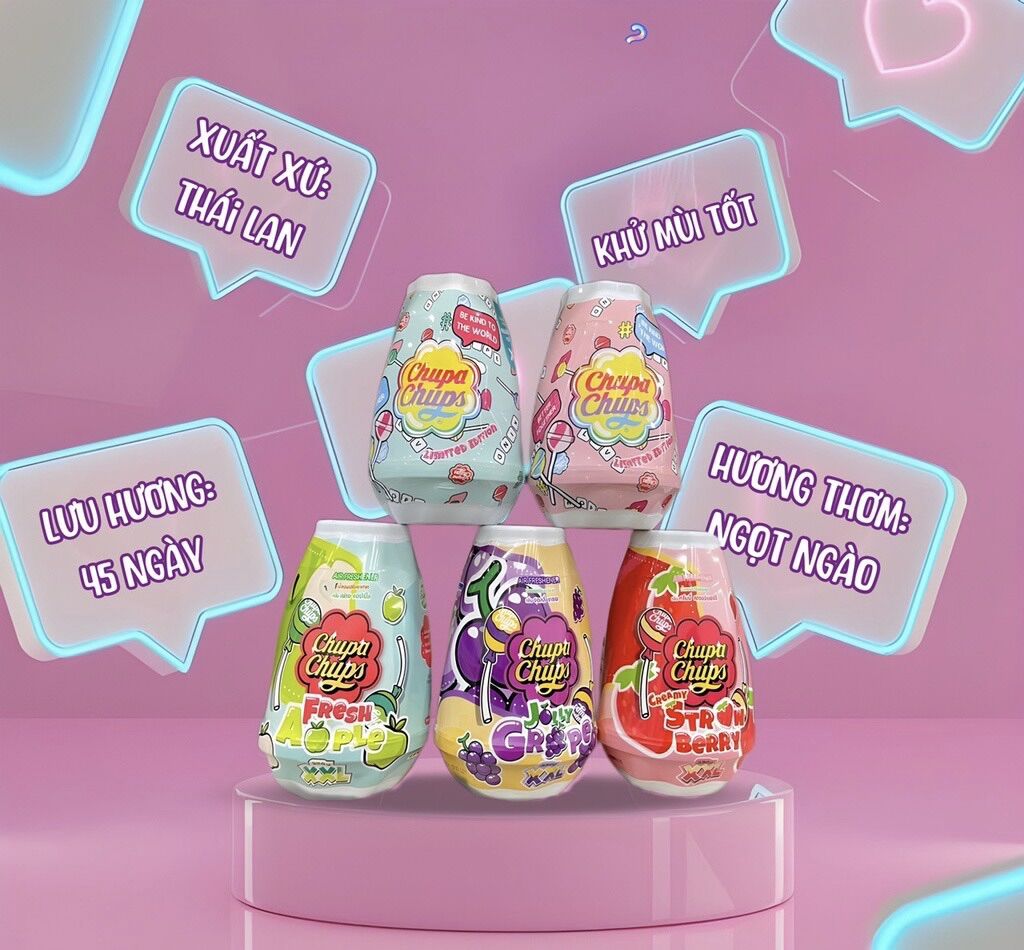 Sáp thơm Chupa Chups 230gr Thái lan